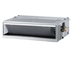 LG Ceiling Concealed Duct, rectangular shape, is displayed.